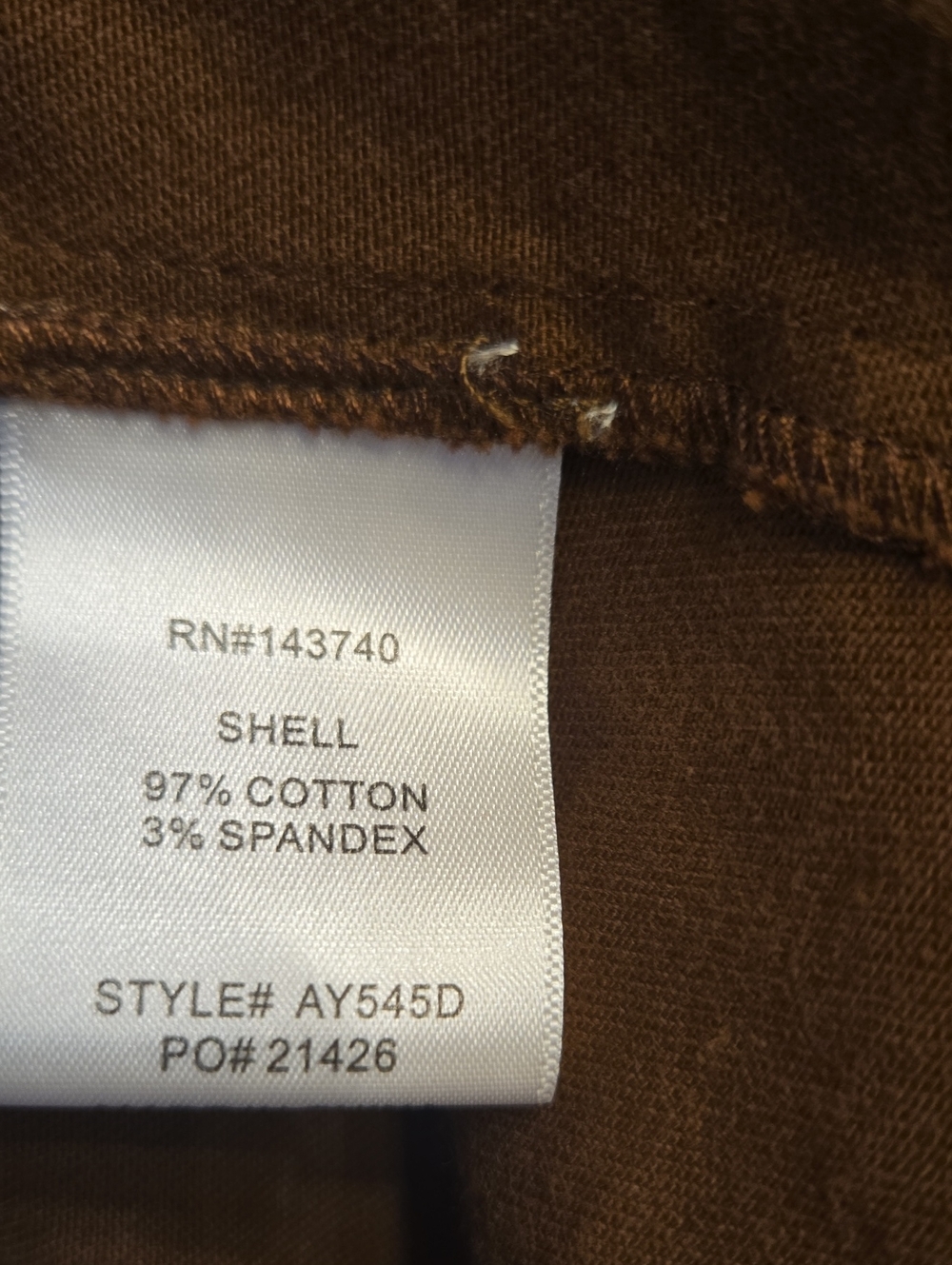 Hyacinth House Brown Puff Sleeve Front Zip Midi Dress Size XXL (see Meas) - Picture 5 of 8